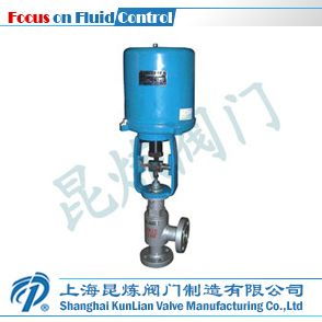 上海昆炼阀门ZRHJ电动角形调节阀 调节精度与密闭性能的卓越之选